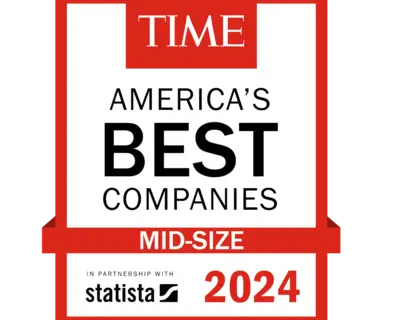 TIME Best Mid-Size Companies logo