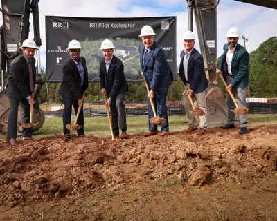 RTI leaders break ground on RPX expansion