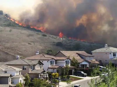 Wildfire in California