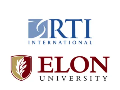 RTI and Elon University logo
