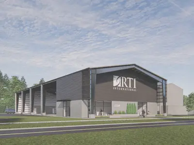 Rendering of RTI Pilot Xcelerator expansion