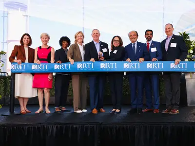RTI Pilot Xcelerator ribbon cutting