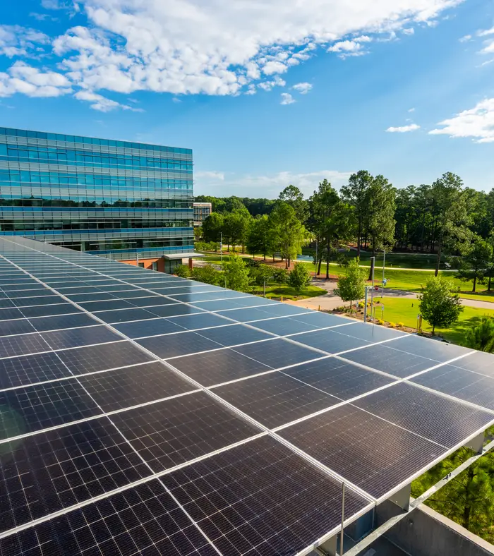 solar project at rti