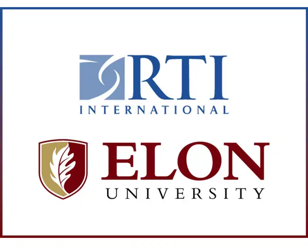 RTI International, Elon University logos