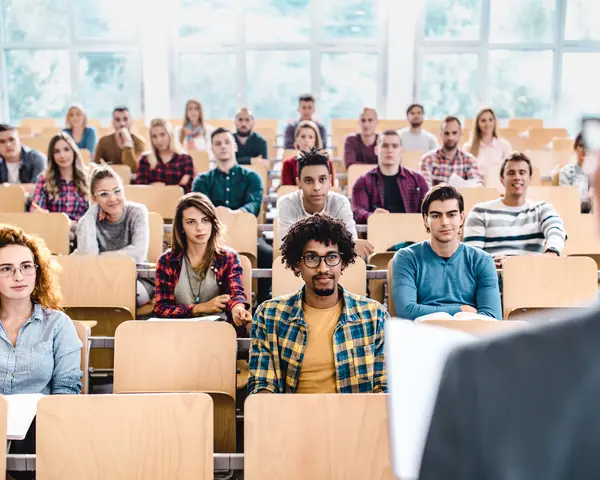 Students in classroom
