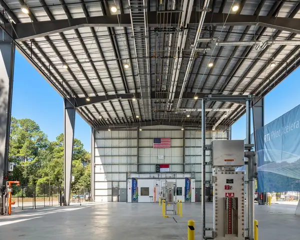 open space under pavilion 