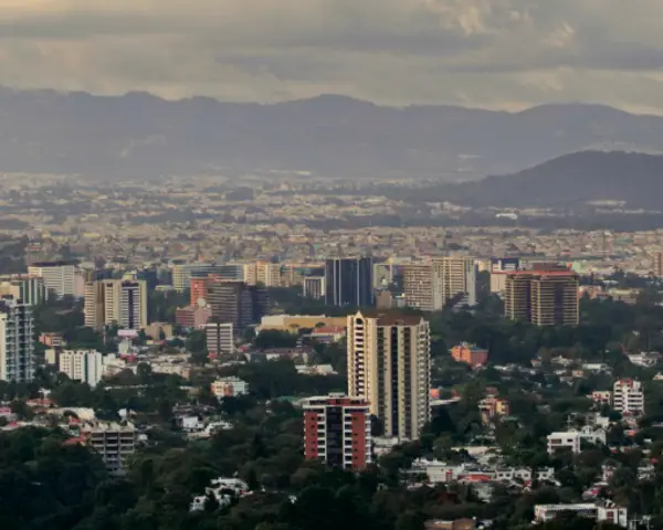 skyline of Guatemala City