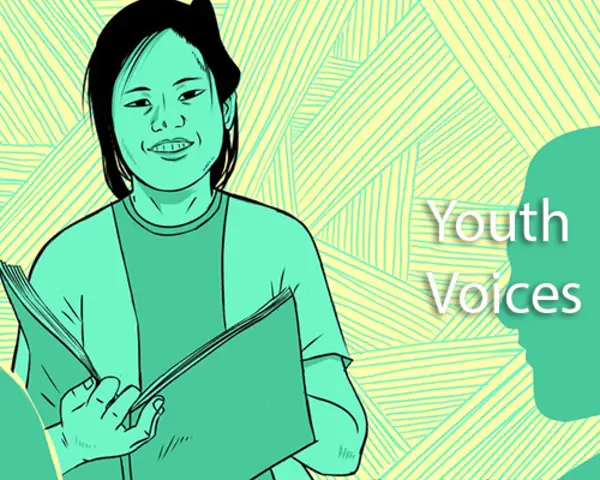Youth Voices branded logo